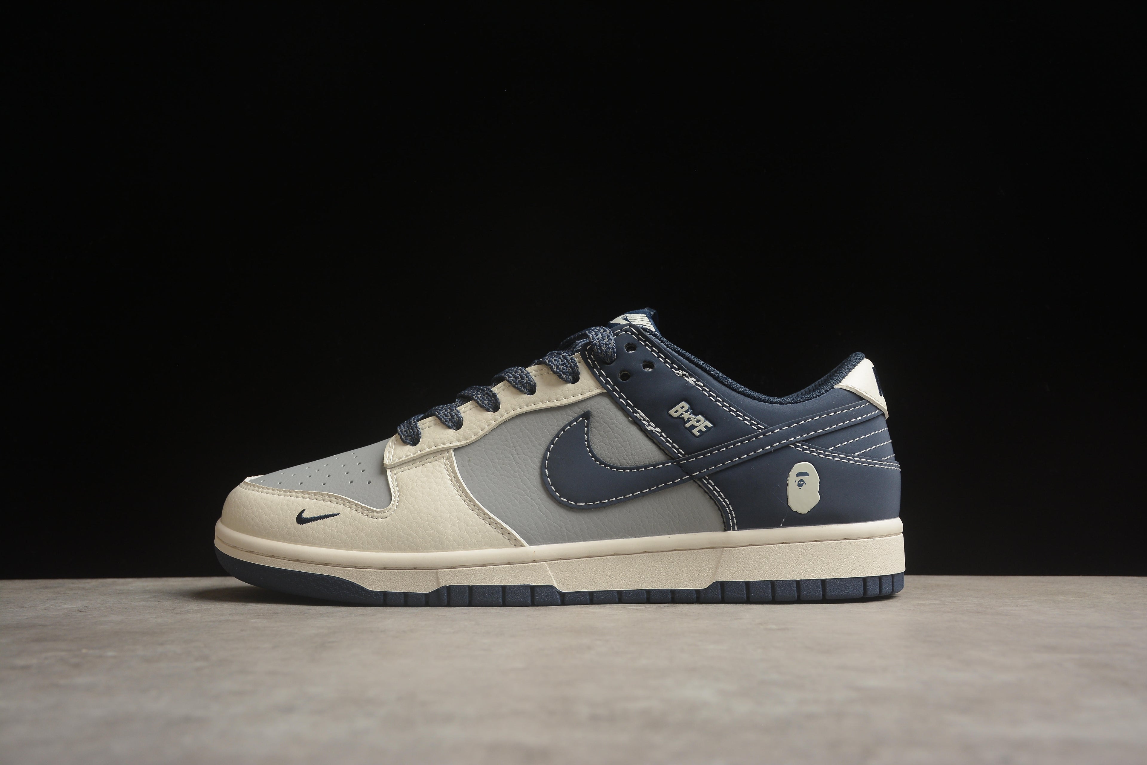 Dunk SB Bape  – Beigie / Azul / Gris