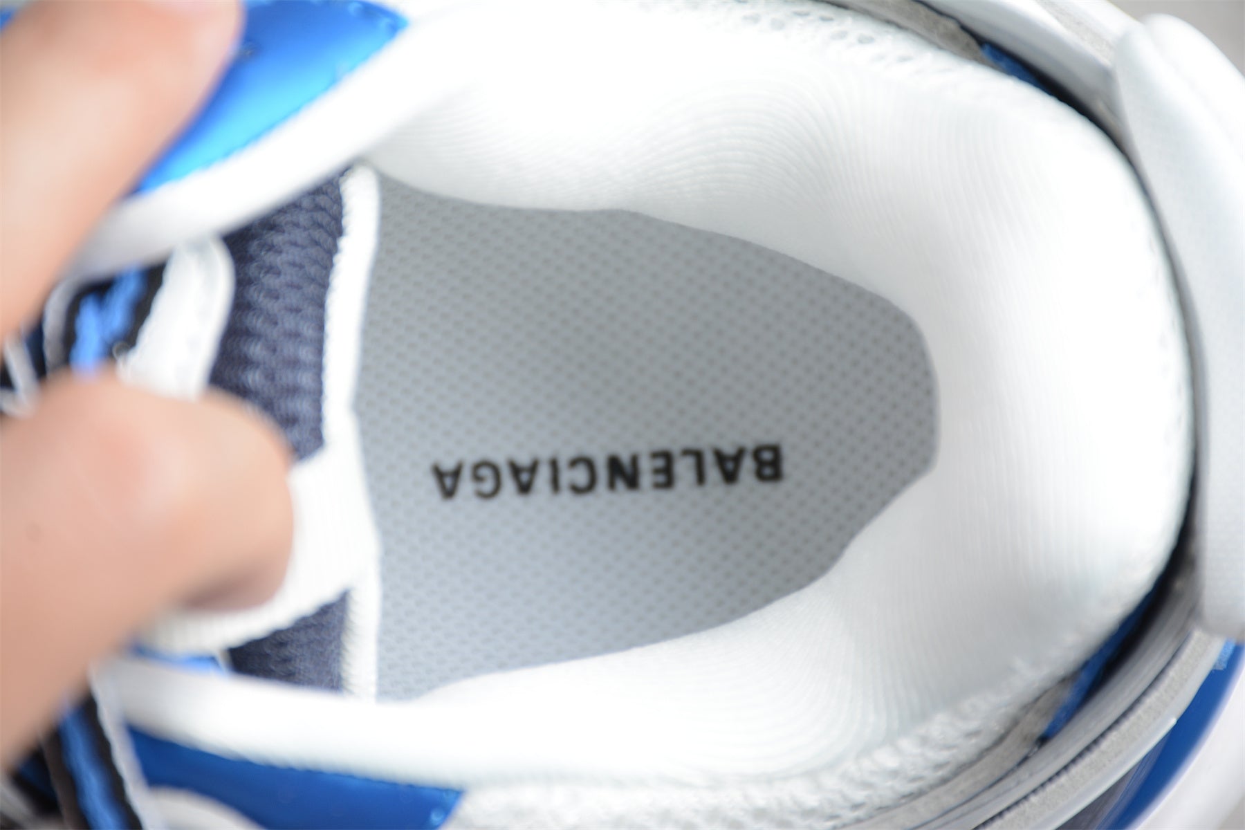 Balenciaga Track – Blanco / Azul