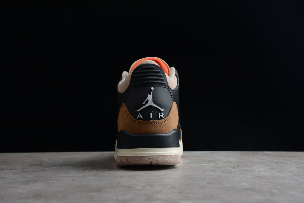 Air Jordan 3 – Negro / Marrón