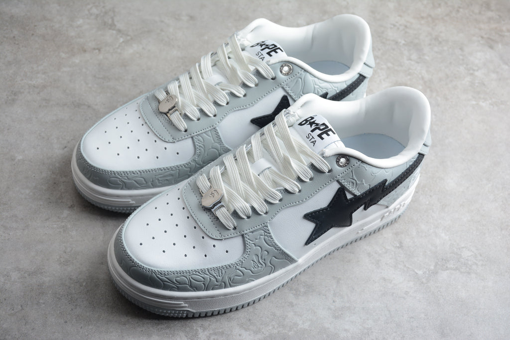 BAPE STA – Gris / Blanco / Negro