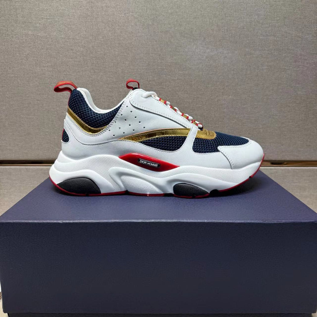 Dior B22 – Blanco / Rojo / Dorado