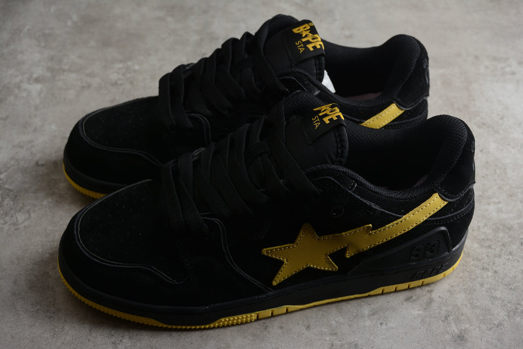 BAPE STA – Negro / Amarillo