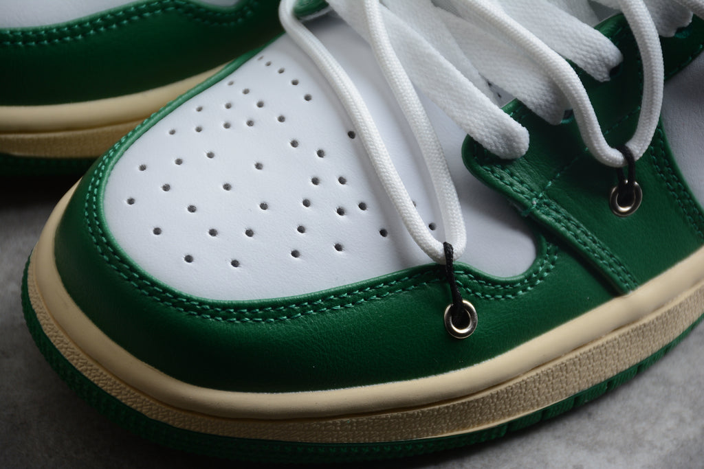 Jordan 1 Low – Verde / Blanco