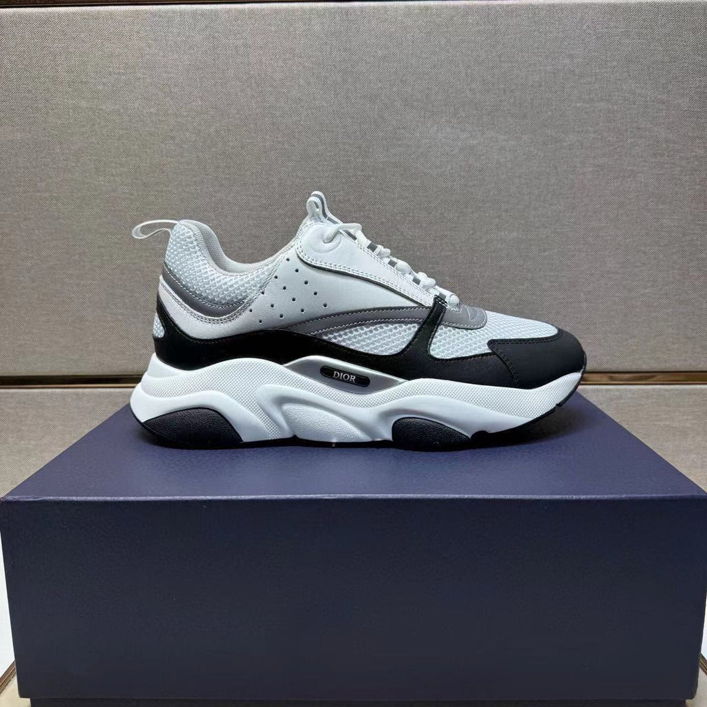 Dior B22 – Blanco / Gris