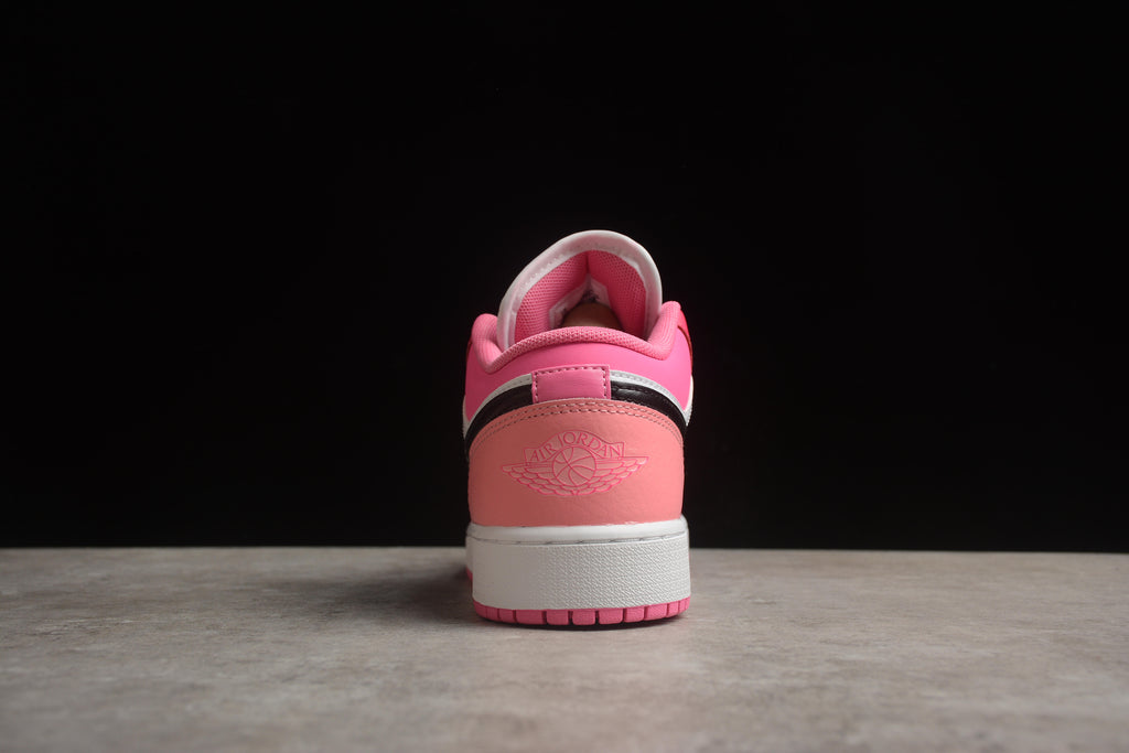 Jordan 1 Low – Rosa Claro y Oscuro / Blanco