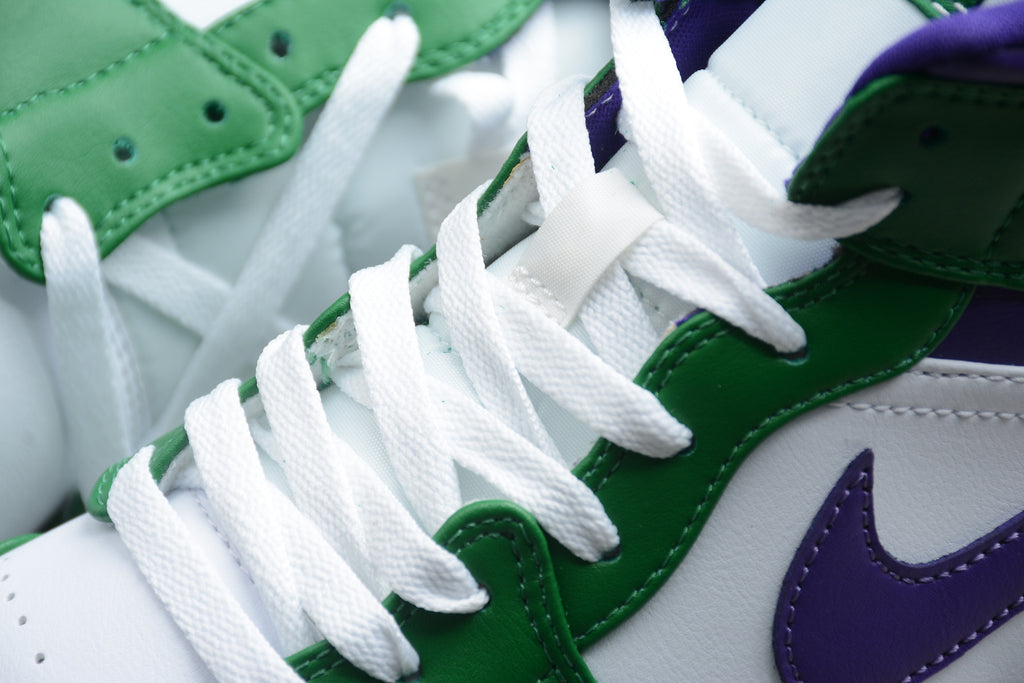 Air Jordan 1 Mid – Verde / Lila
