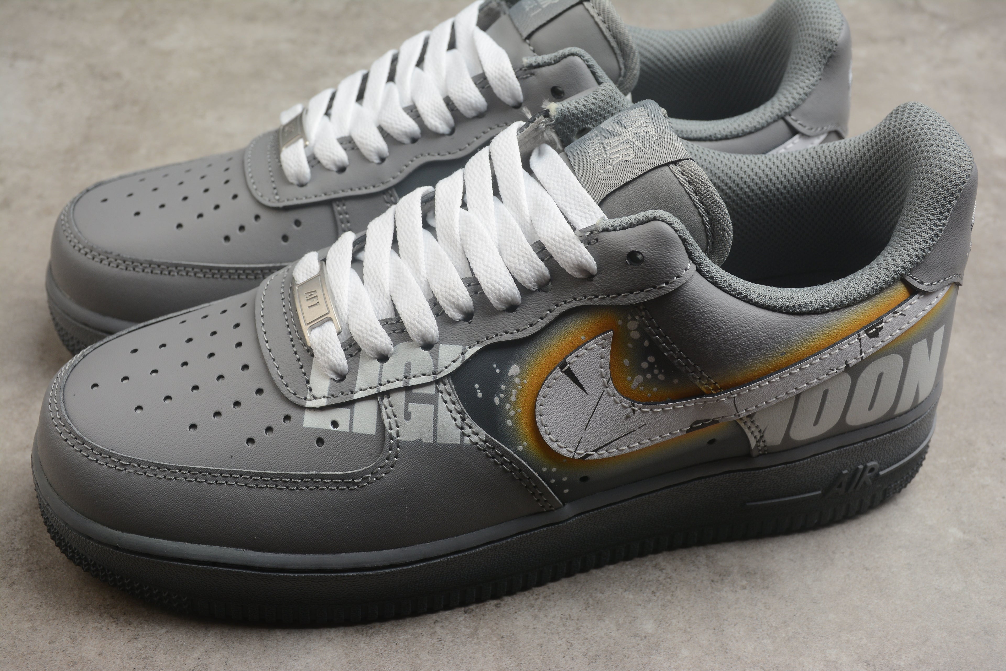 Air Force 1 Low – Gris / Naranja