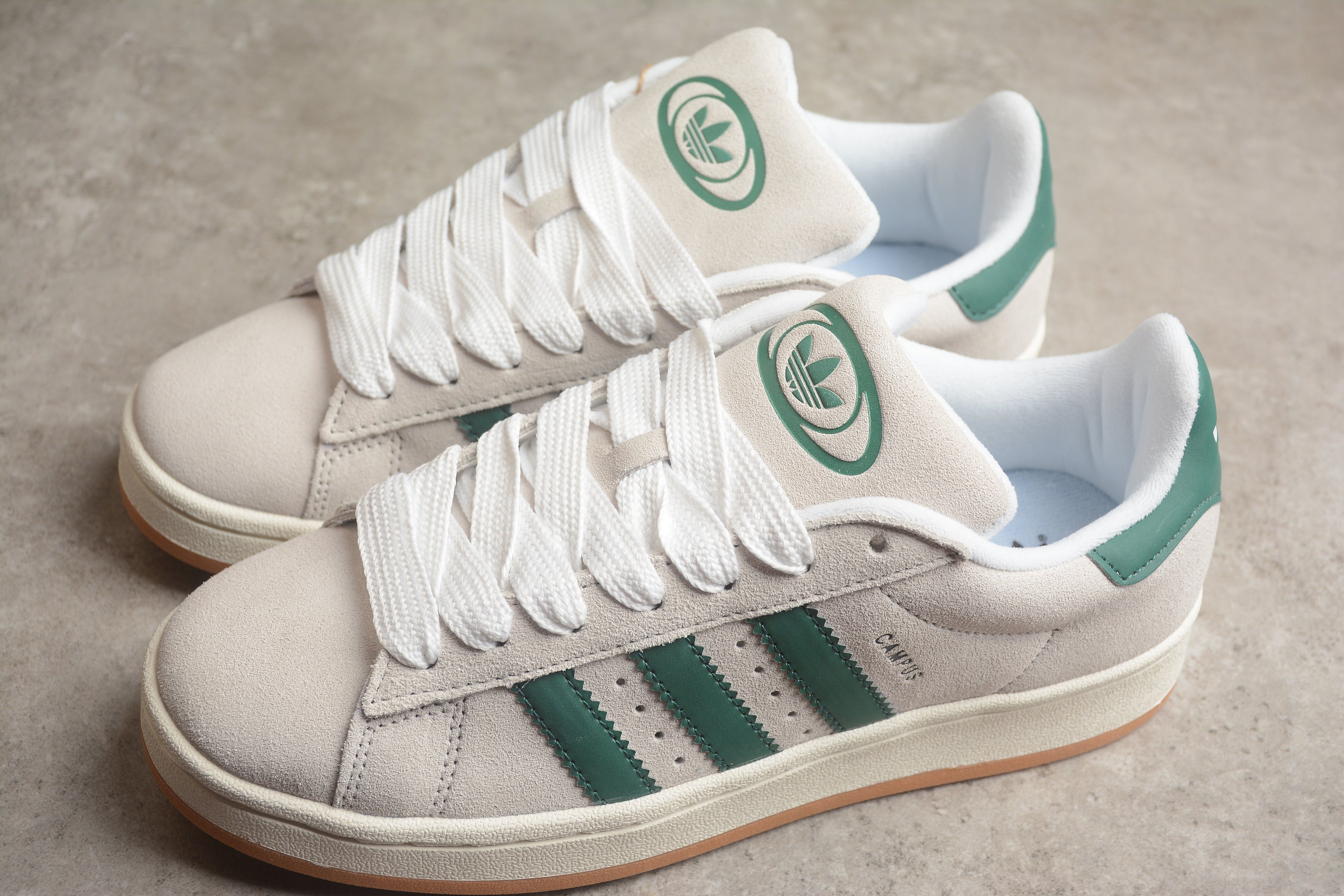 Adidas Campus 00S – Gris / Verde
