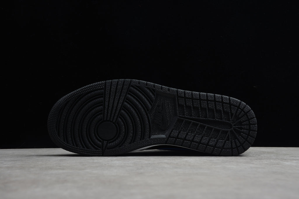 Air Jordan 1 Mid – Negro / Azul Oscuro