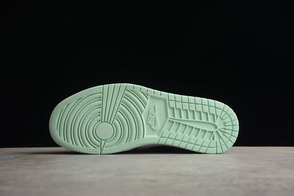 Jordan 1 Low – Turquesa / Negro / Blanco