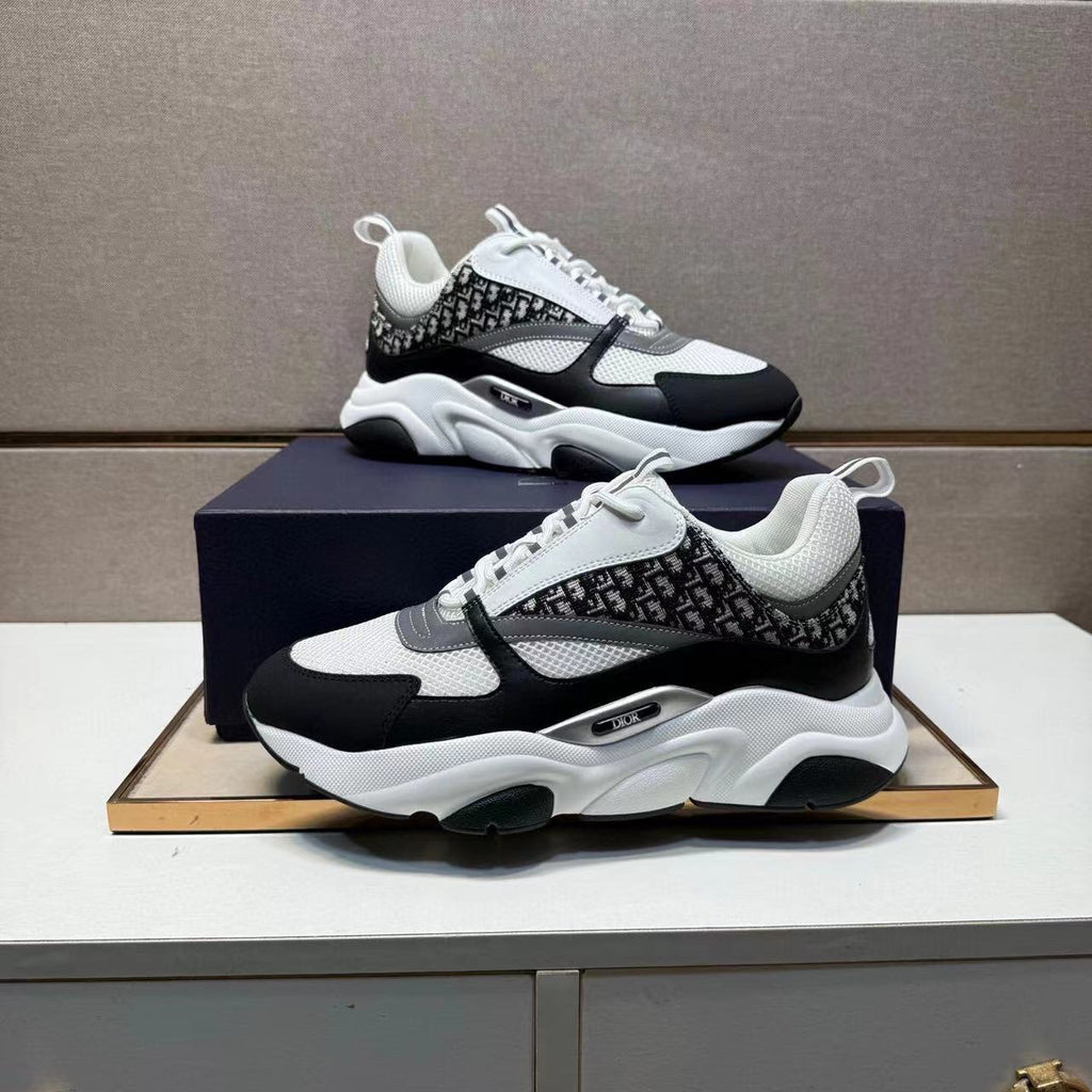 Dior B22 – Blanco / Negro