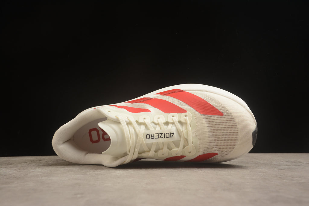 Adidas Adizero Evo SL – Blanco / Rojo