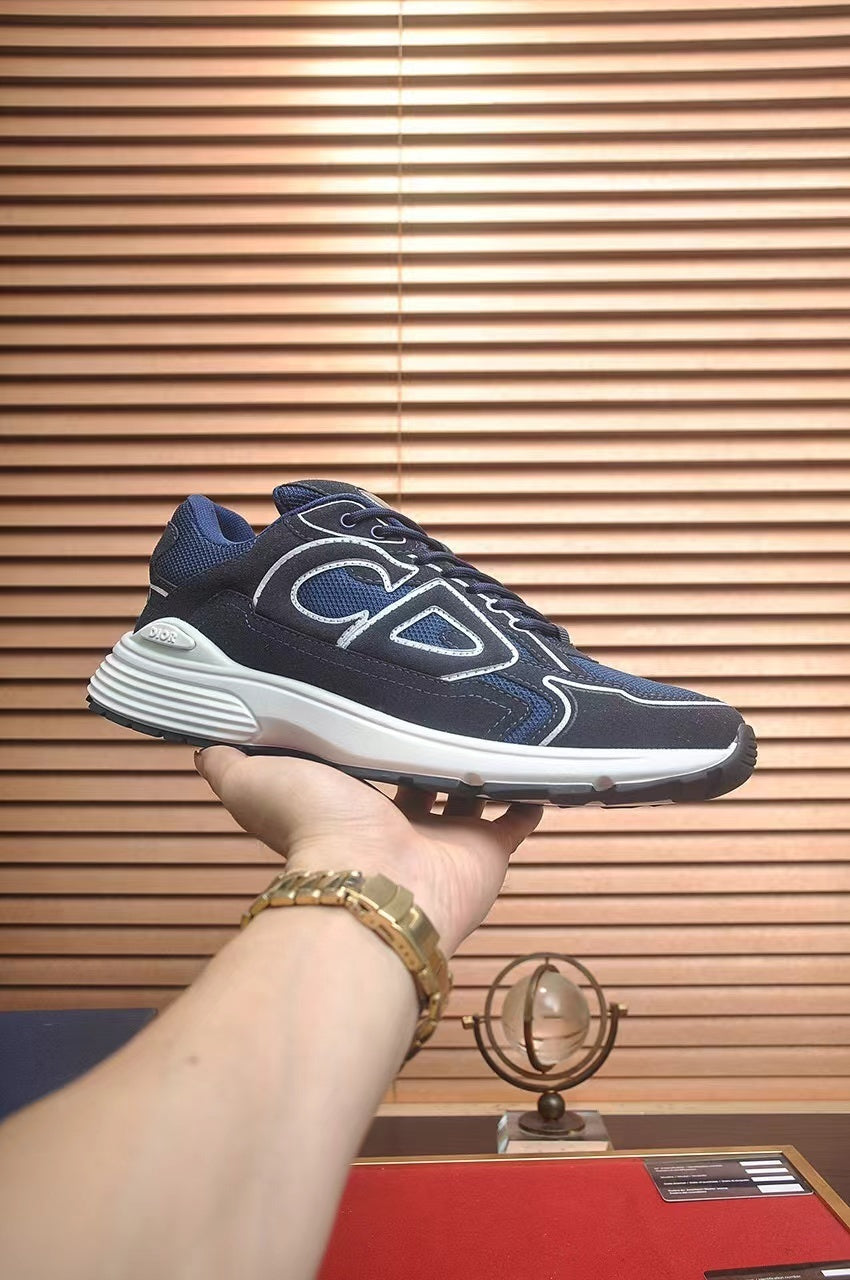 Dior B30 – Azul Oscuro / Blanco
