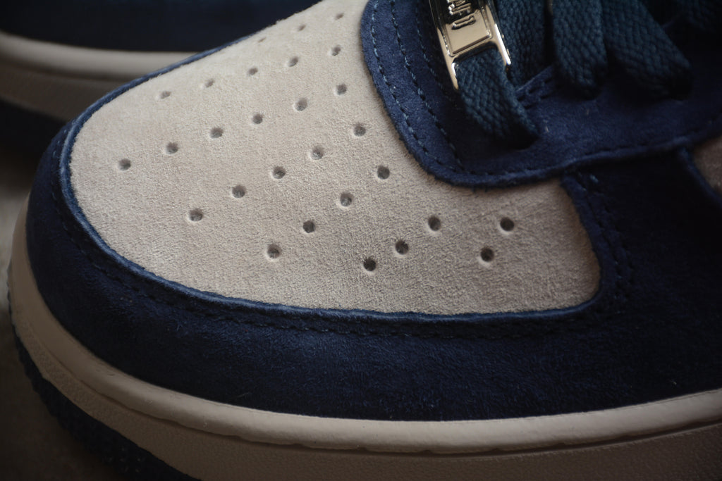 Air Force 1 Low – Azul / Gris / Piel