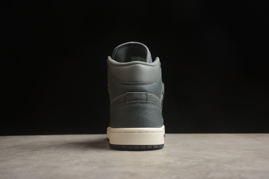 Air Jordan 1 Mid – Gris Oscuro