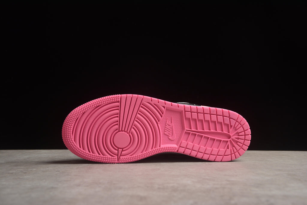 Jordan 1 Low – Rosa Claro y Oscuro / Blanco