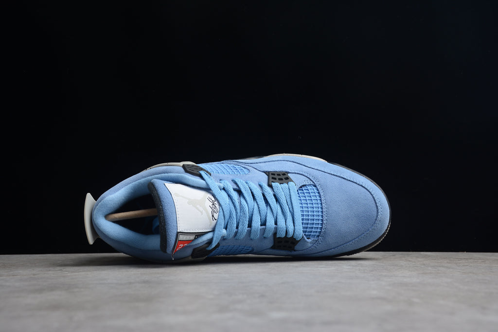Air Jordan 4 – Azul / Gris / Negro