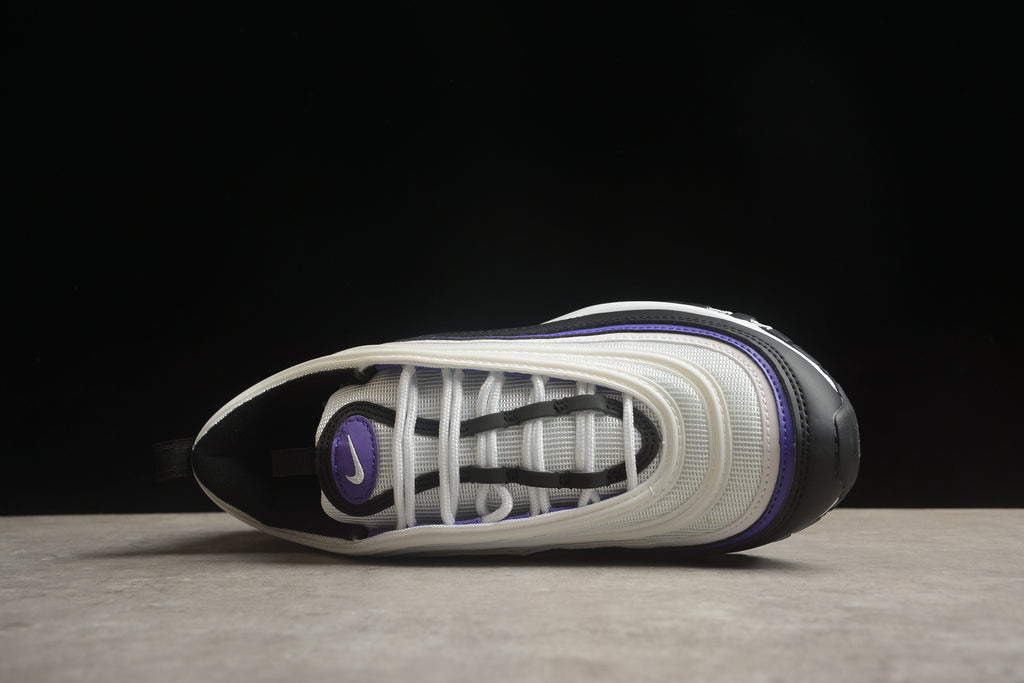 Air Max 97 – Blanco / Negro / Lila