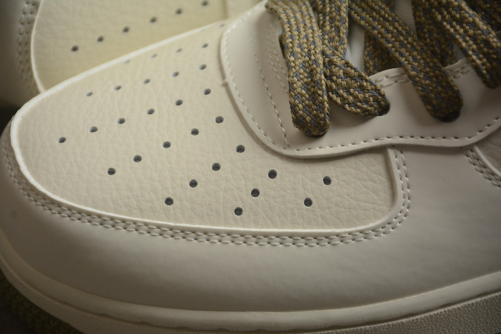 Air Force 1 High – Beige / Verde