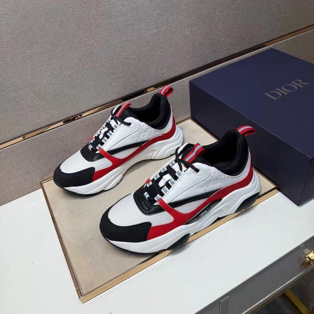 Dior B22 – Blanco / Rojo