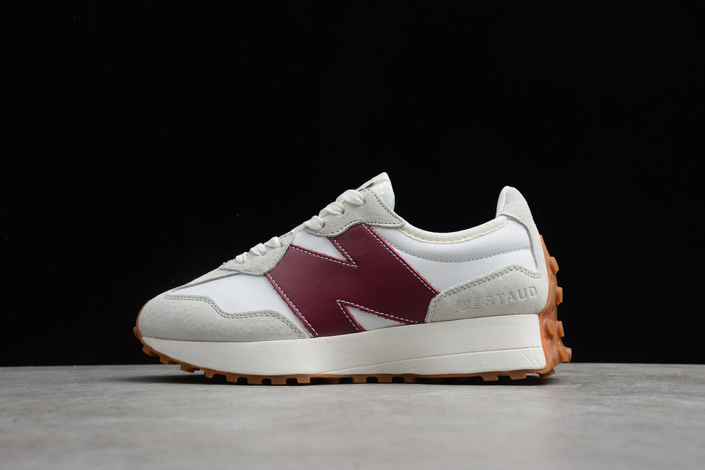 New Balance 327 – Blanco / Rojo