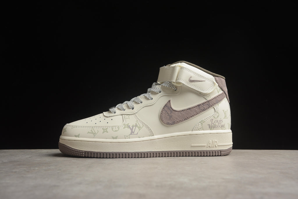 Air Force 1 High LV – Beige / Gris