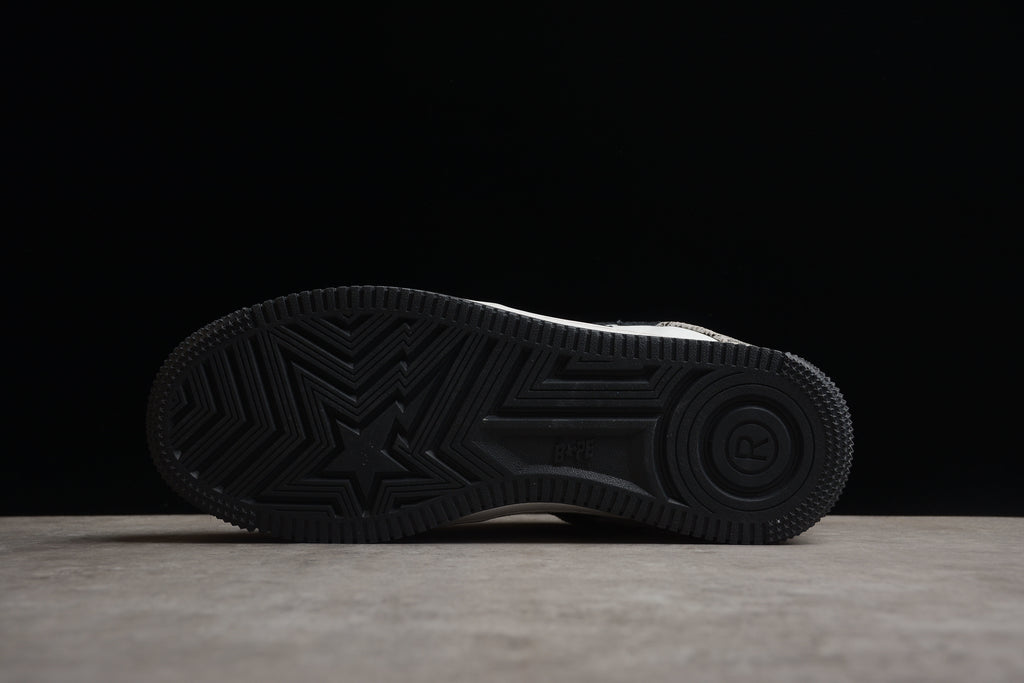 BAPE STA – Blanco / Negro