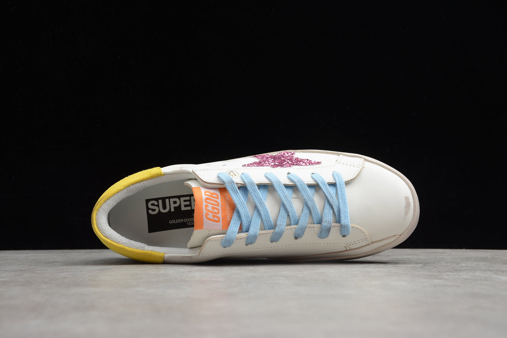 Golden Goose Super Star – Blanco / Amarillo