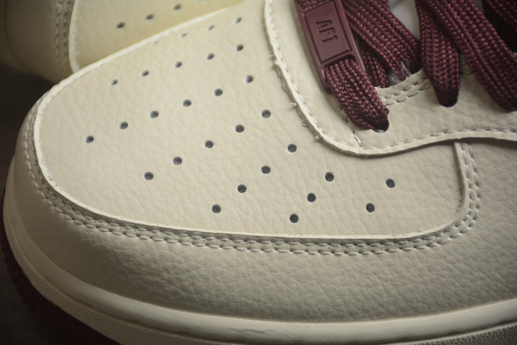 Air Force 1 High – Beige / Granate