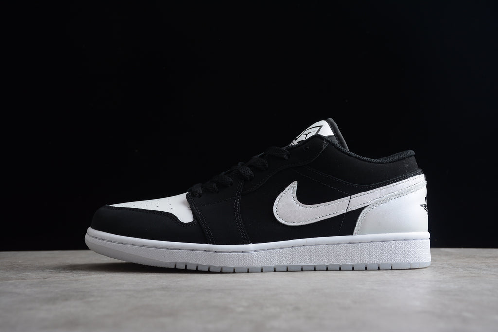 Jordan 1 Low – Negro / Blanco
