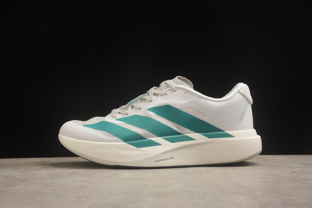 Adidas Adizero Evo SL – Blanco / Turquesa