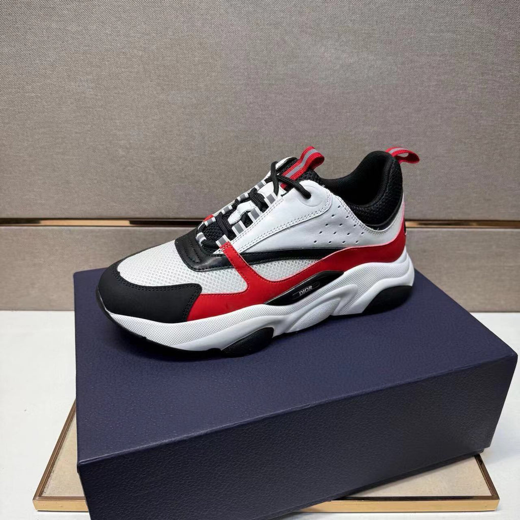Dior B22 – Blanco / Rojo