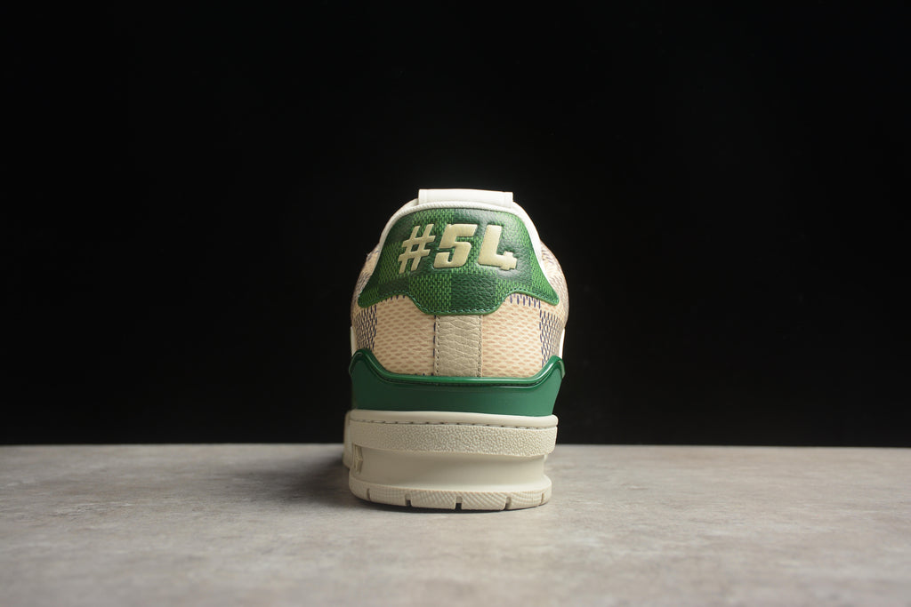 Louis Vuitton Trainer Low – Verde / Beige