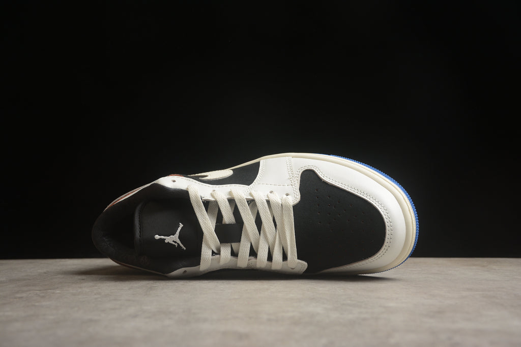 Jordan 1 Low – Blanco / Negro