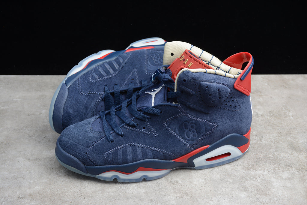Air Jordan 6 – Azul Oscuro