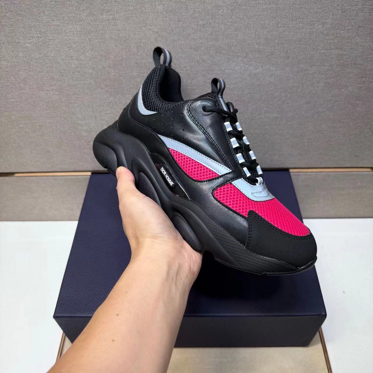 Dior B22 – Negro / Rosa