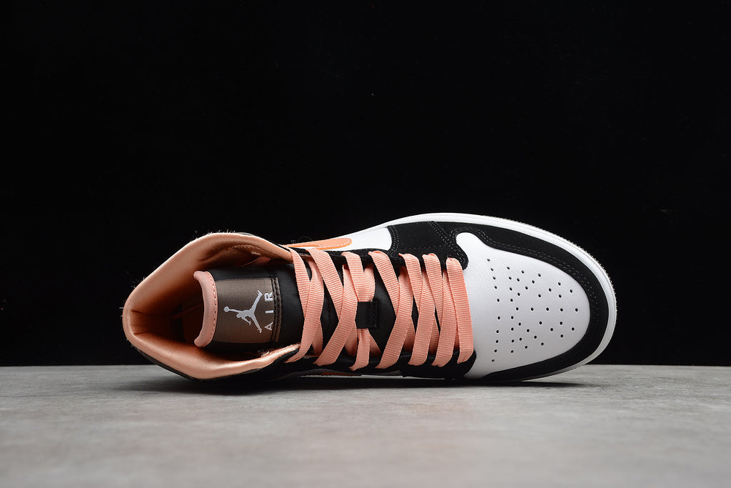 Air Jordan 1 Mid – Negro / Rosa